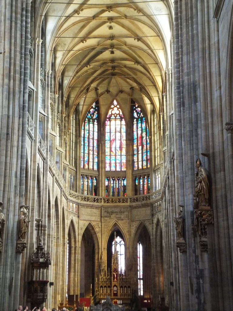 Inside the Cathedral at the castle