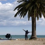 cycle touring beach spain