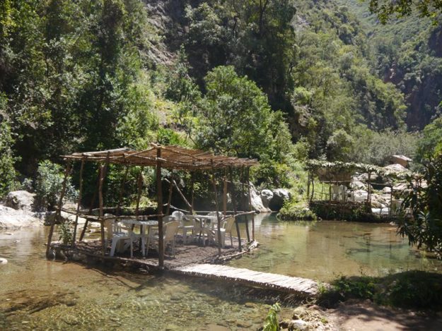 cool eating place in Morocco