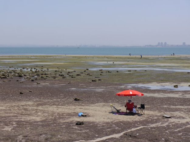 sunbathing in the dirt Cadiz