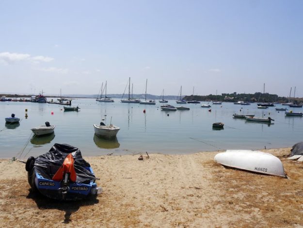 The harbour at Alvor
