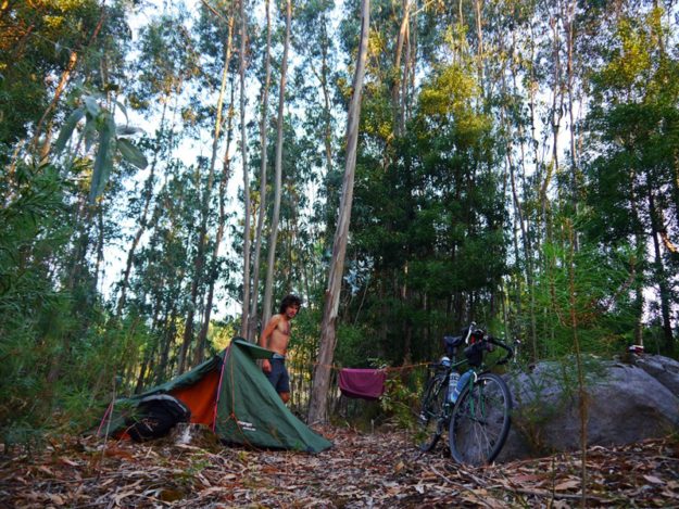 Wild camping in Portugal