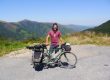 Me and my bike heading over the Pyrenees.