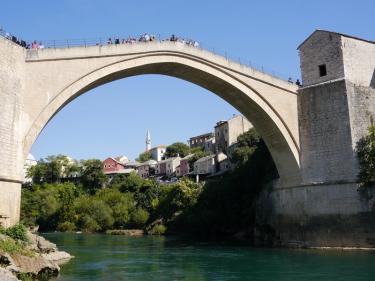 The iconic Stari Most bridge in Mostar