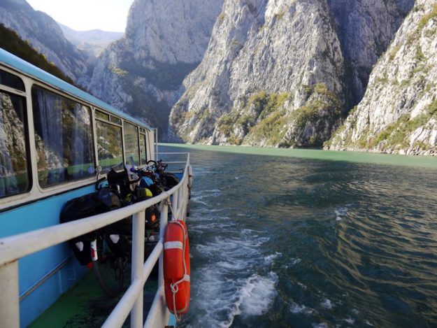 Sailing to Fierza, Albania