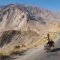 Cycling down the Afghan border next to the river Panj