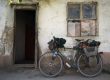 My touring bicycle outside a Pamiri home in the Bartang valley