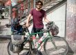 Jamie with his bicycle